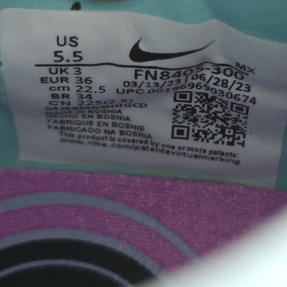 Nike Womens Phantom Luna Elite FG Peak Ready Pack Soccer FN8405-300 Size 5.5 NEW - Picture 10 of 10